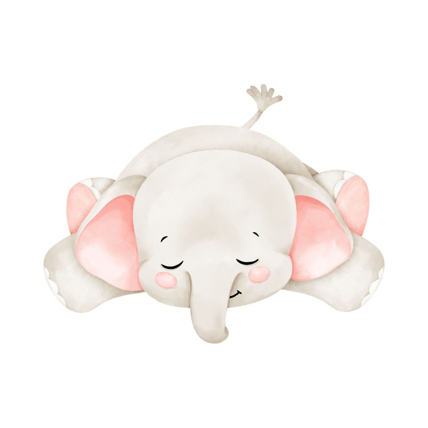 Baby Tote Bag Elephant Sleeping