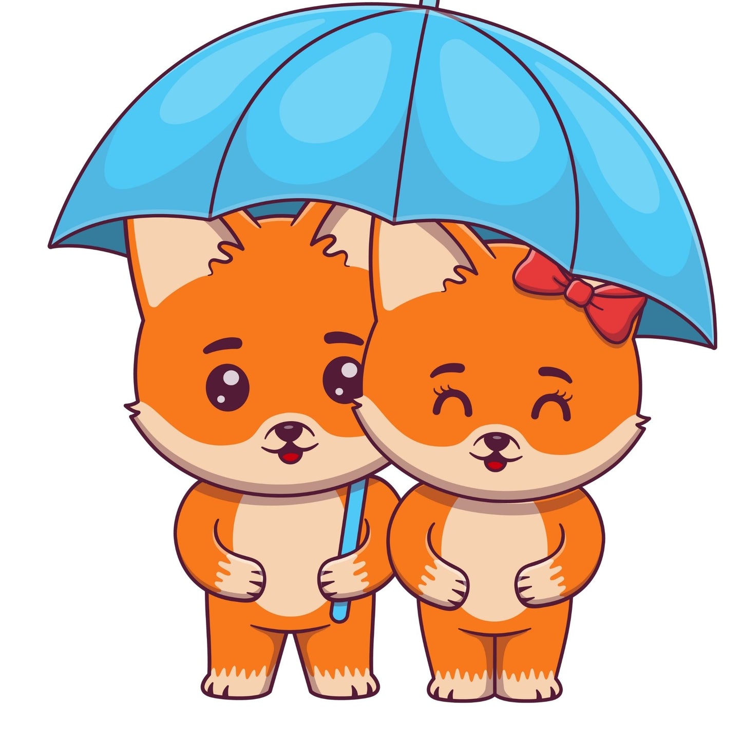 Baby Tote Bag Foxes