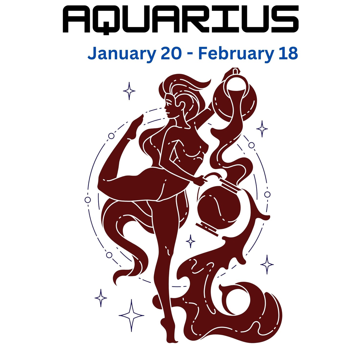Zodiac Aquarius Tote bag