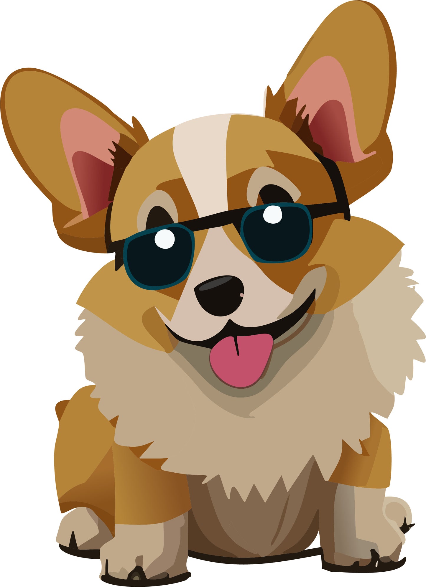 Short-Sleeve T-Shirt Corgi