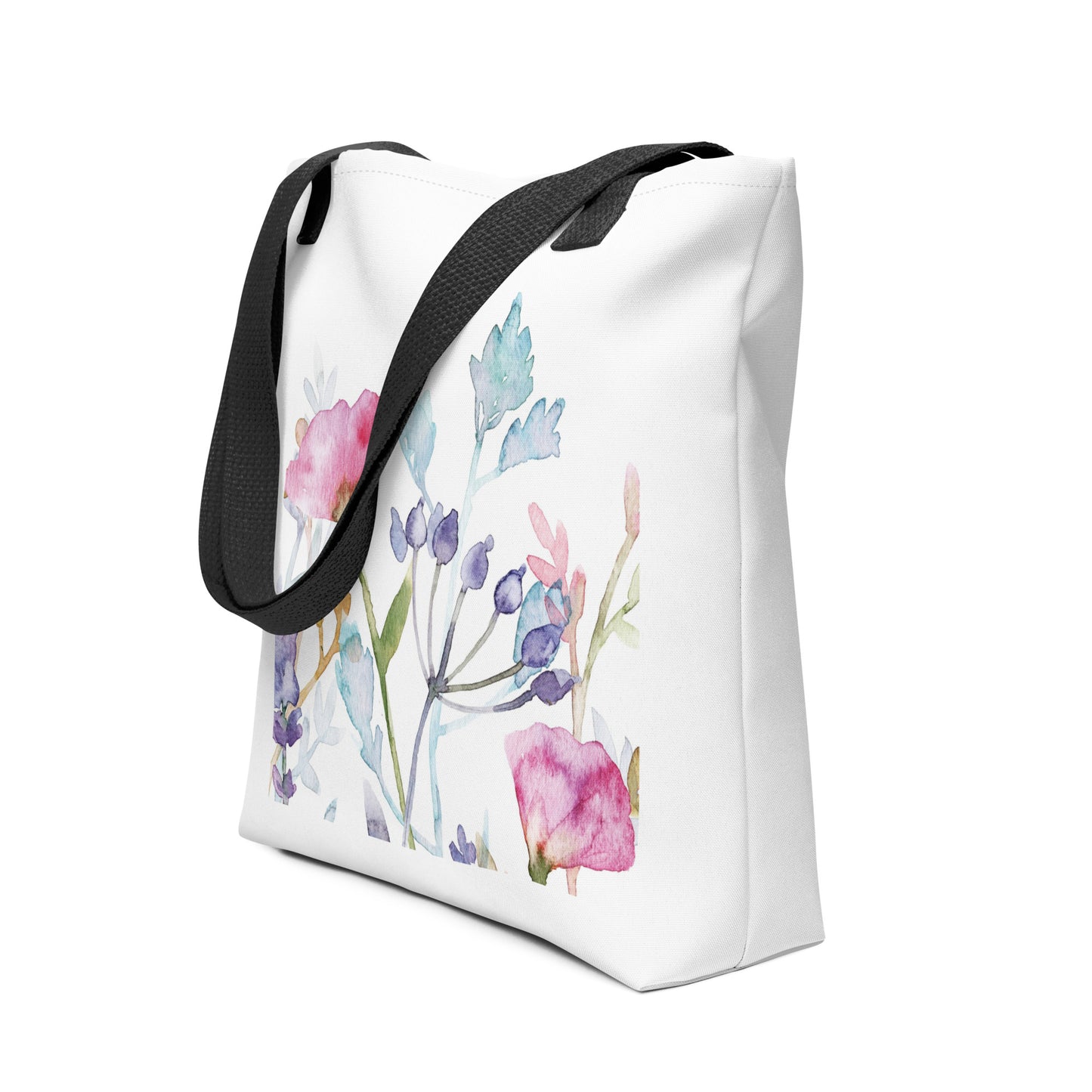 Pastel flowers 3 Tote bag