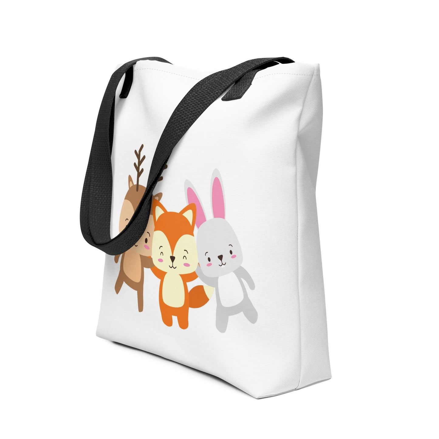 Baby Tote Bag Deer Fox Rabbit