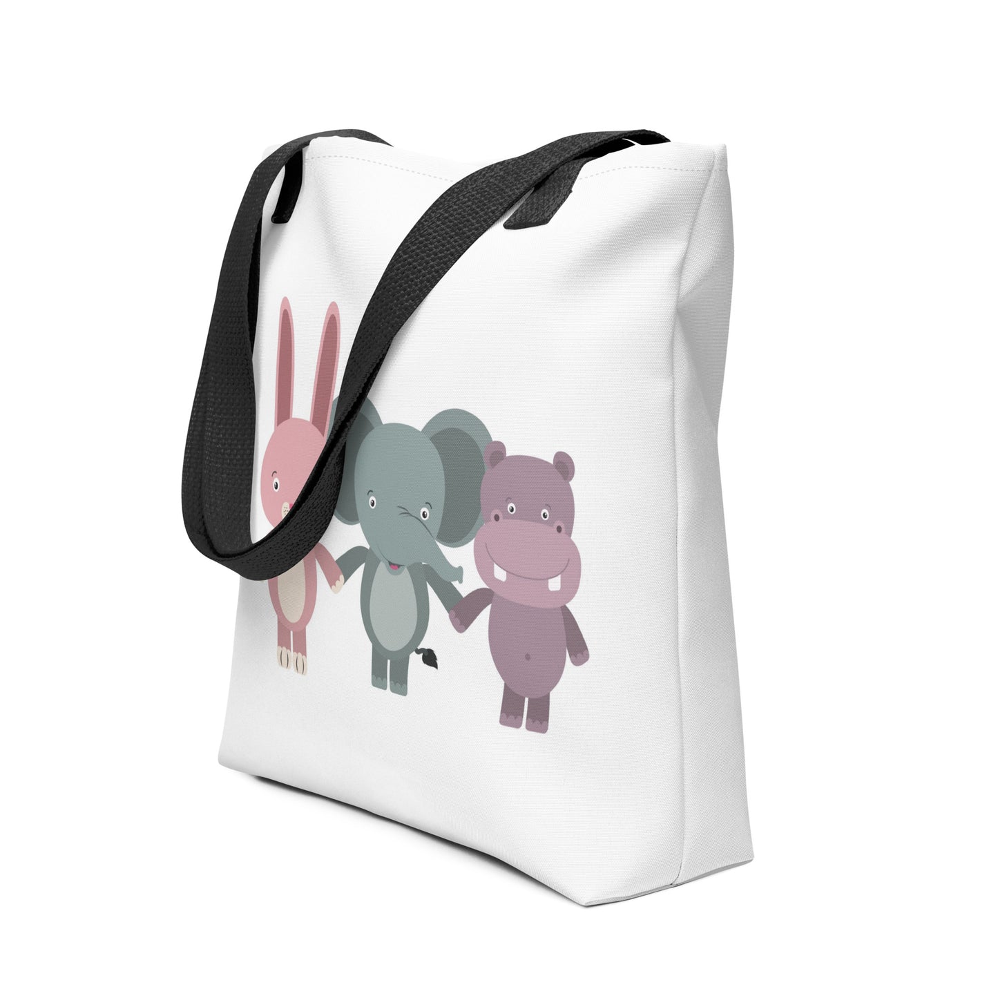Baby Tote Bag Rabbit Elephant Hippo