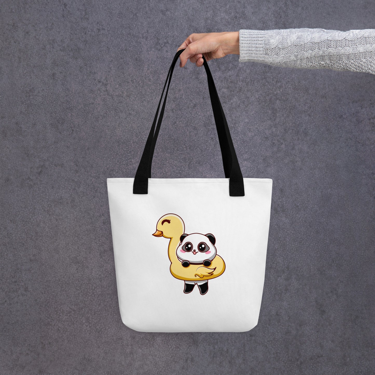 Baby Tote Bag Duck & Panda