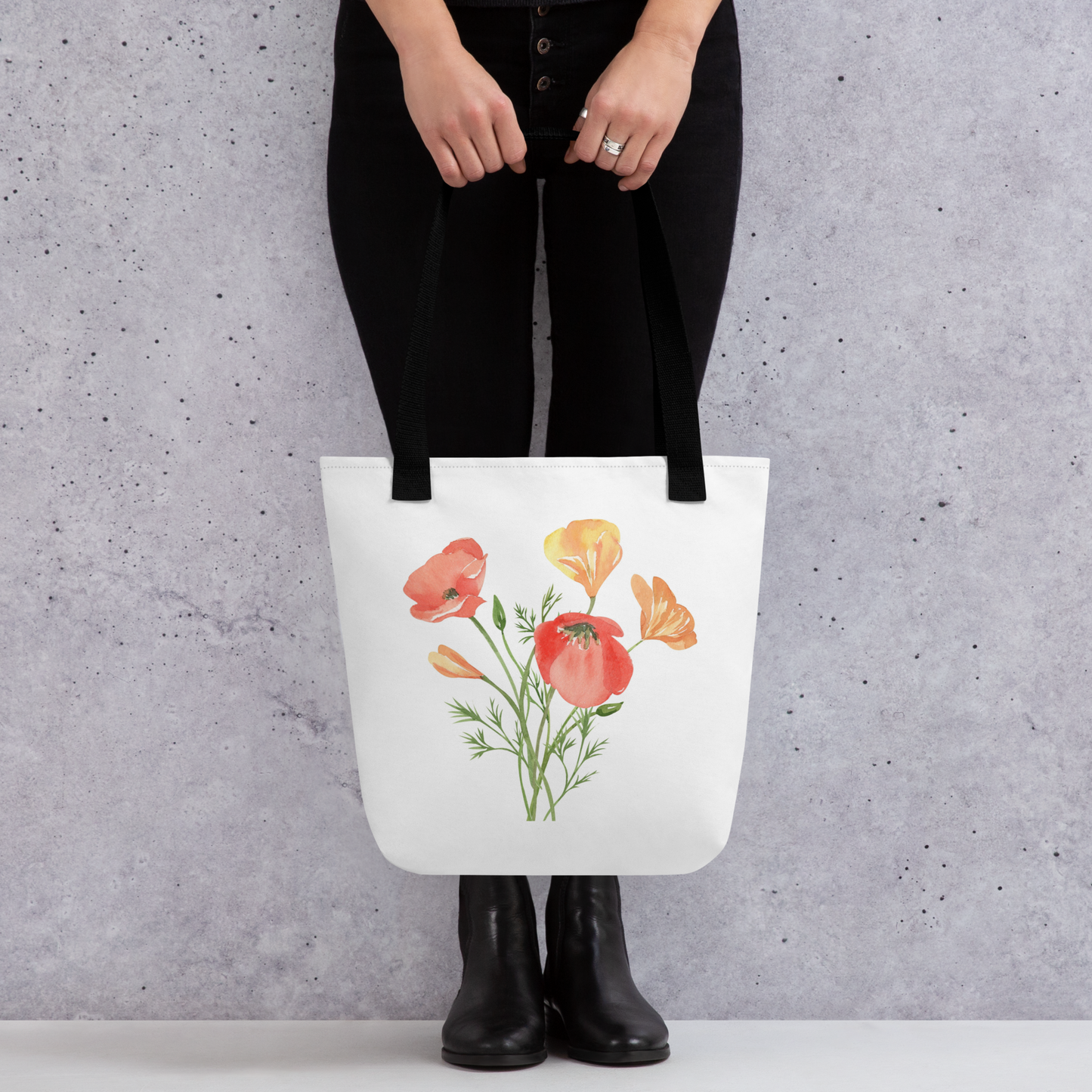 Pastel flowers 4 Tote bag