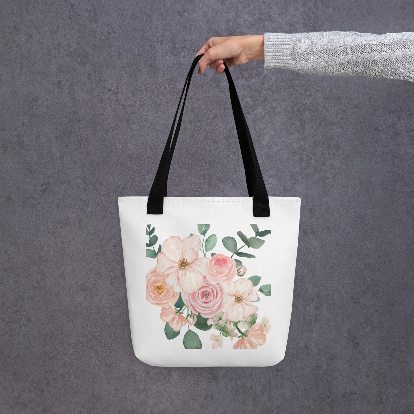 Pastel flowers 5 Tote bag