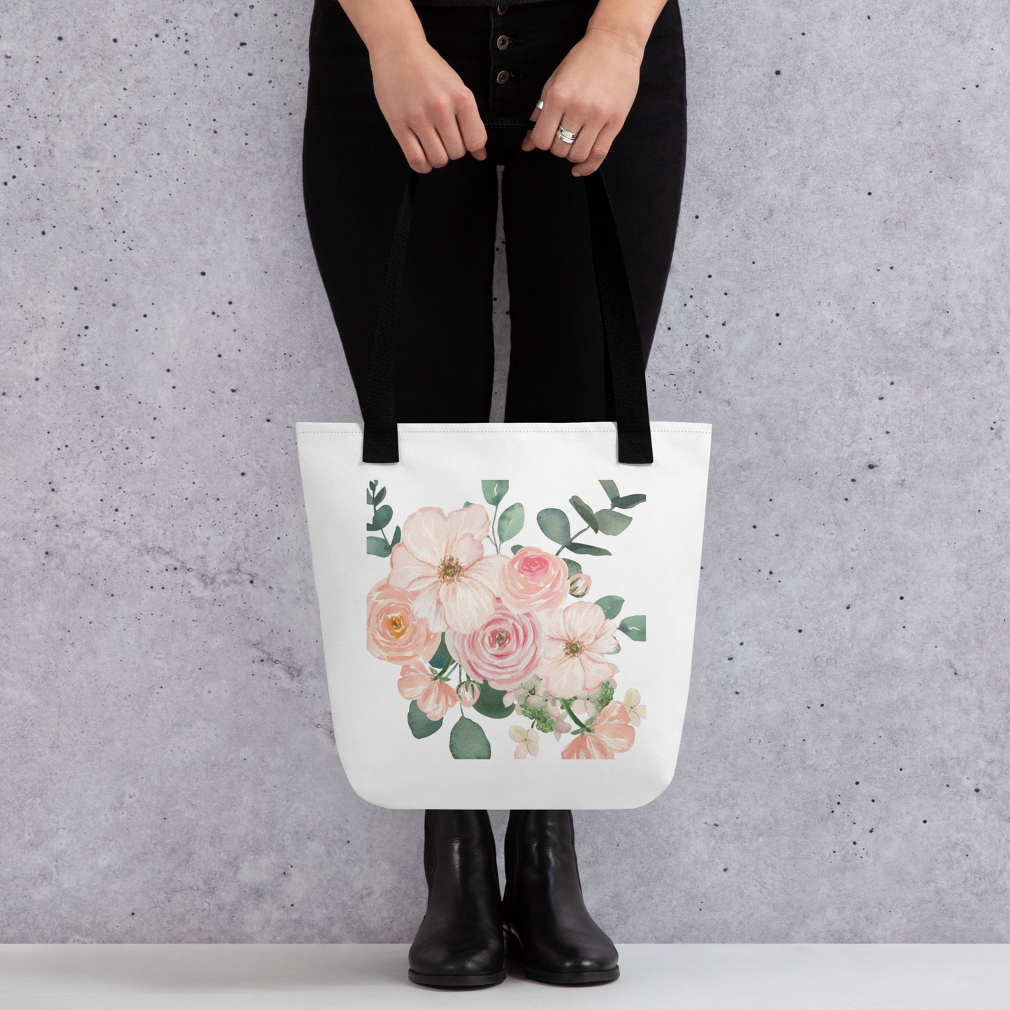 Pastel flowers 5 Tote bag