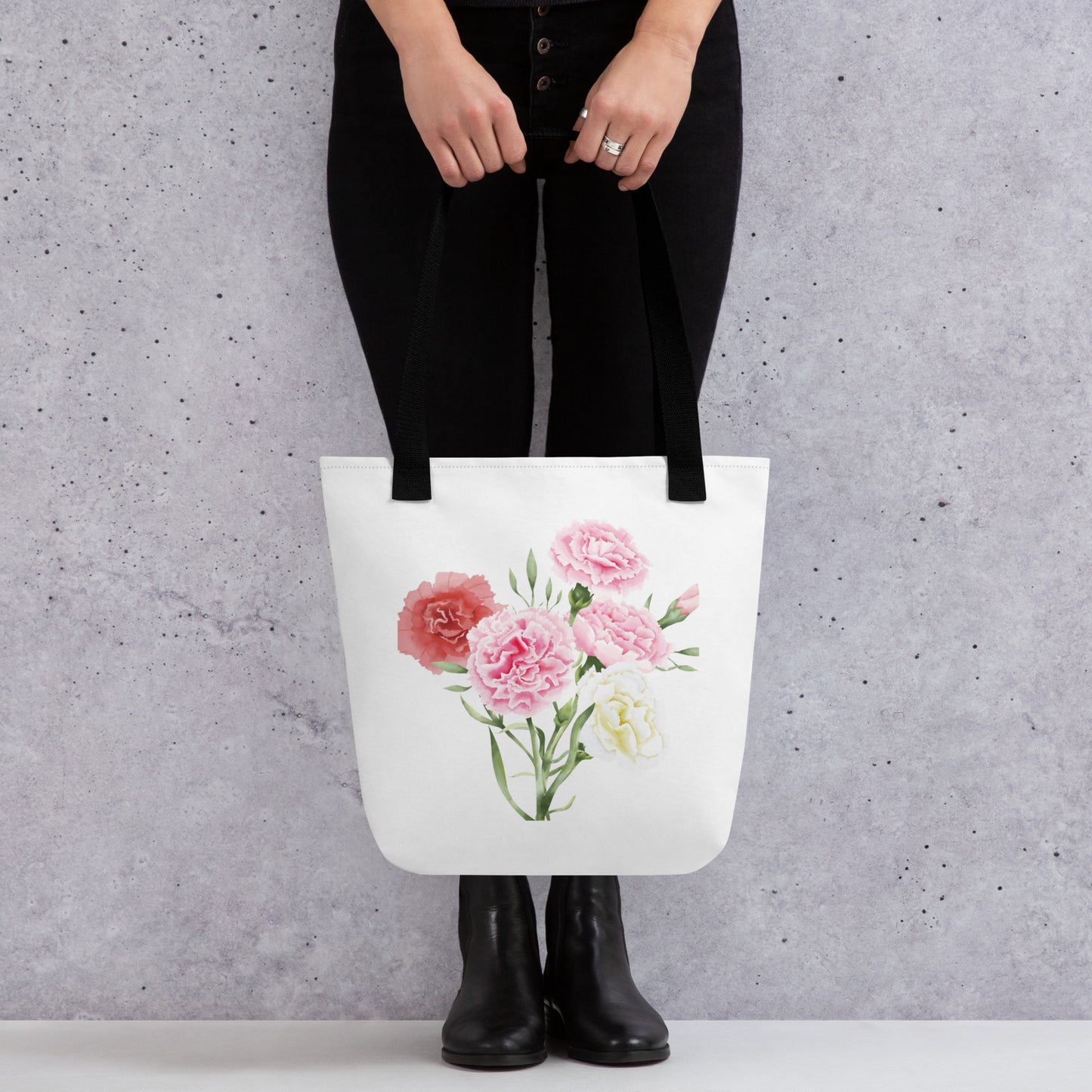 Pastel flowers 6 Tote bag