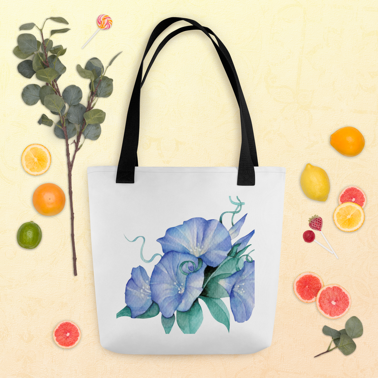 Pastel flowers 7 Tote bag