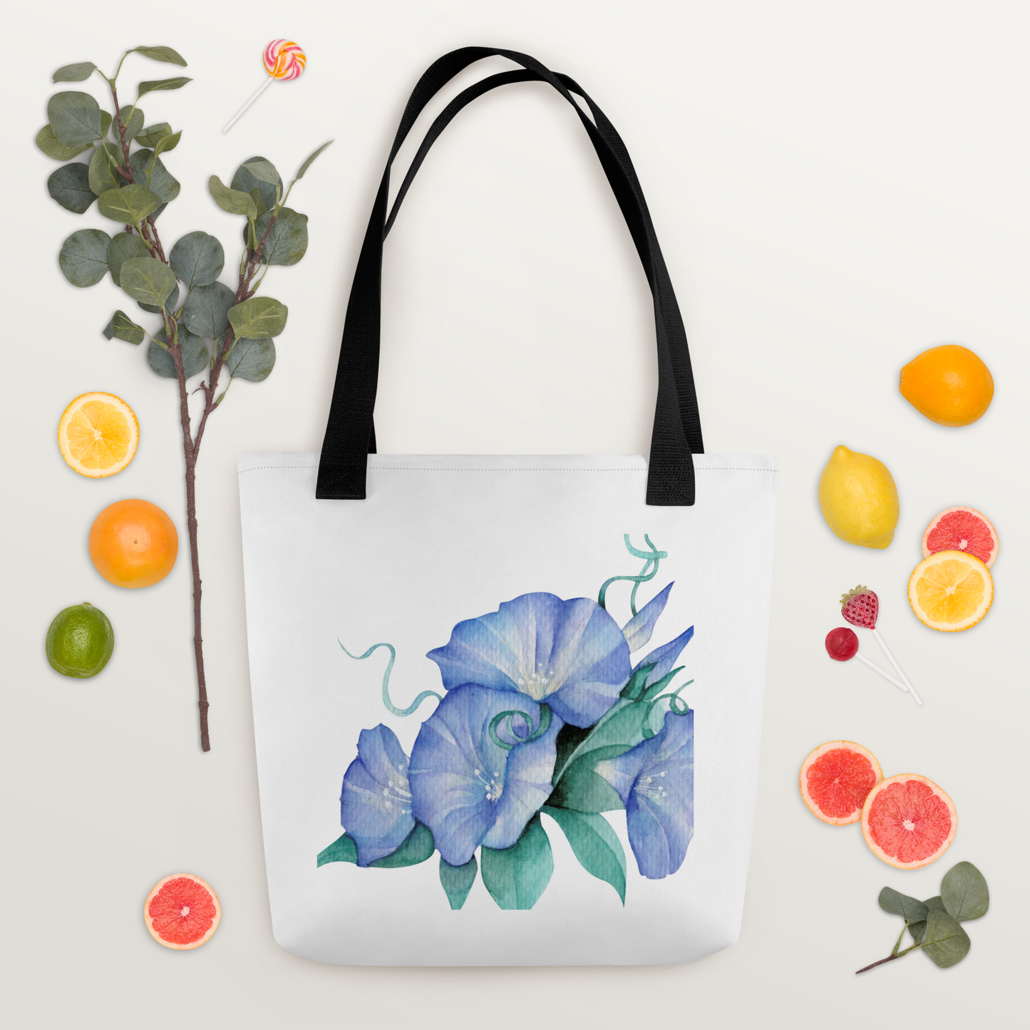 Pastel flowers 7 Tote bag