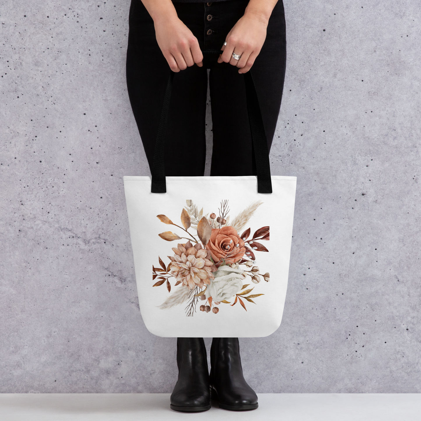 Pastel flowers 9 Tote bag