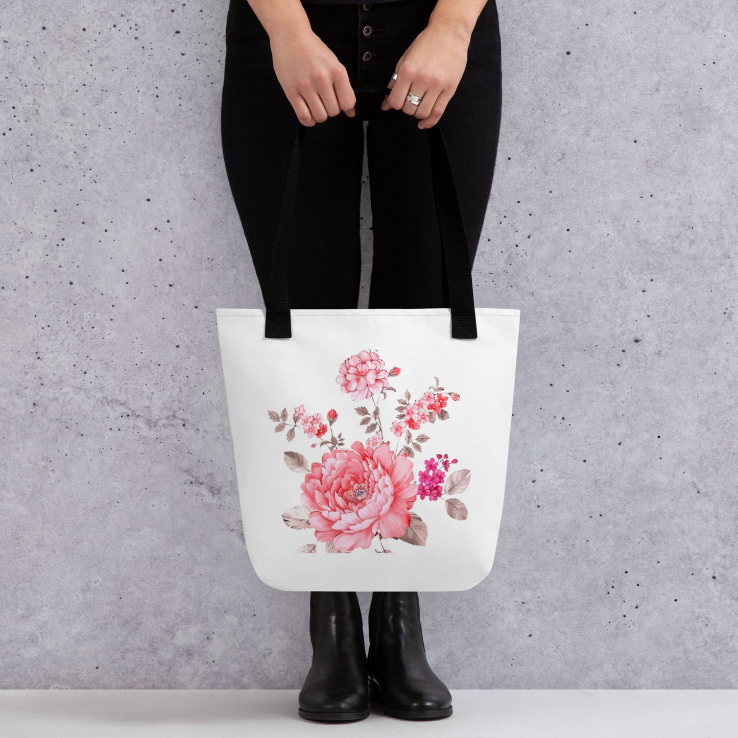 Pastel flowers 10 Tote bag
