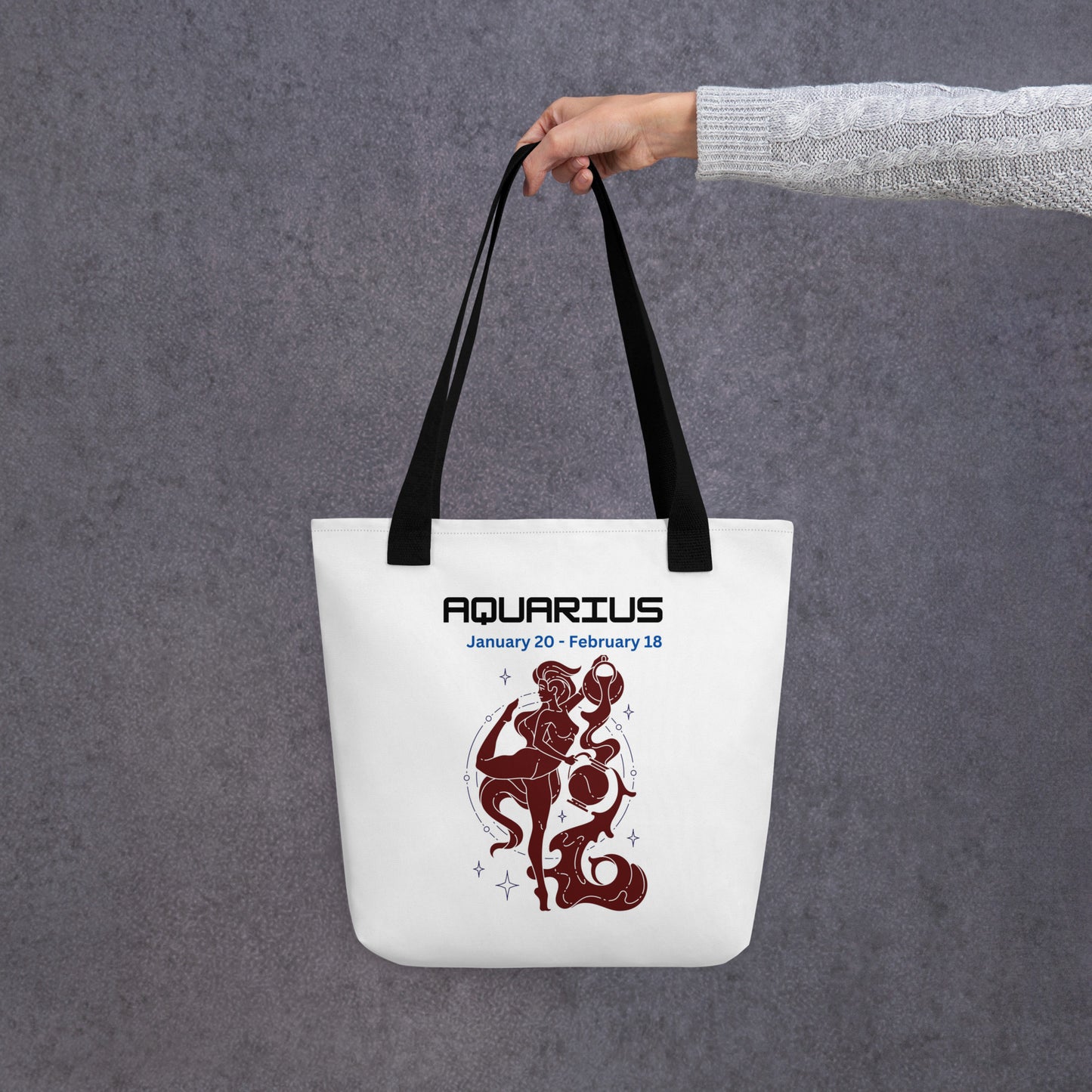 Zodiac Aquarius Tote bag