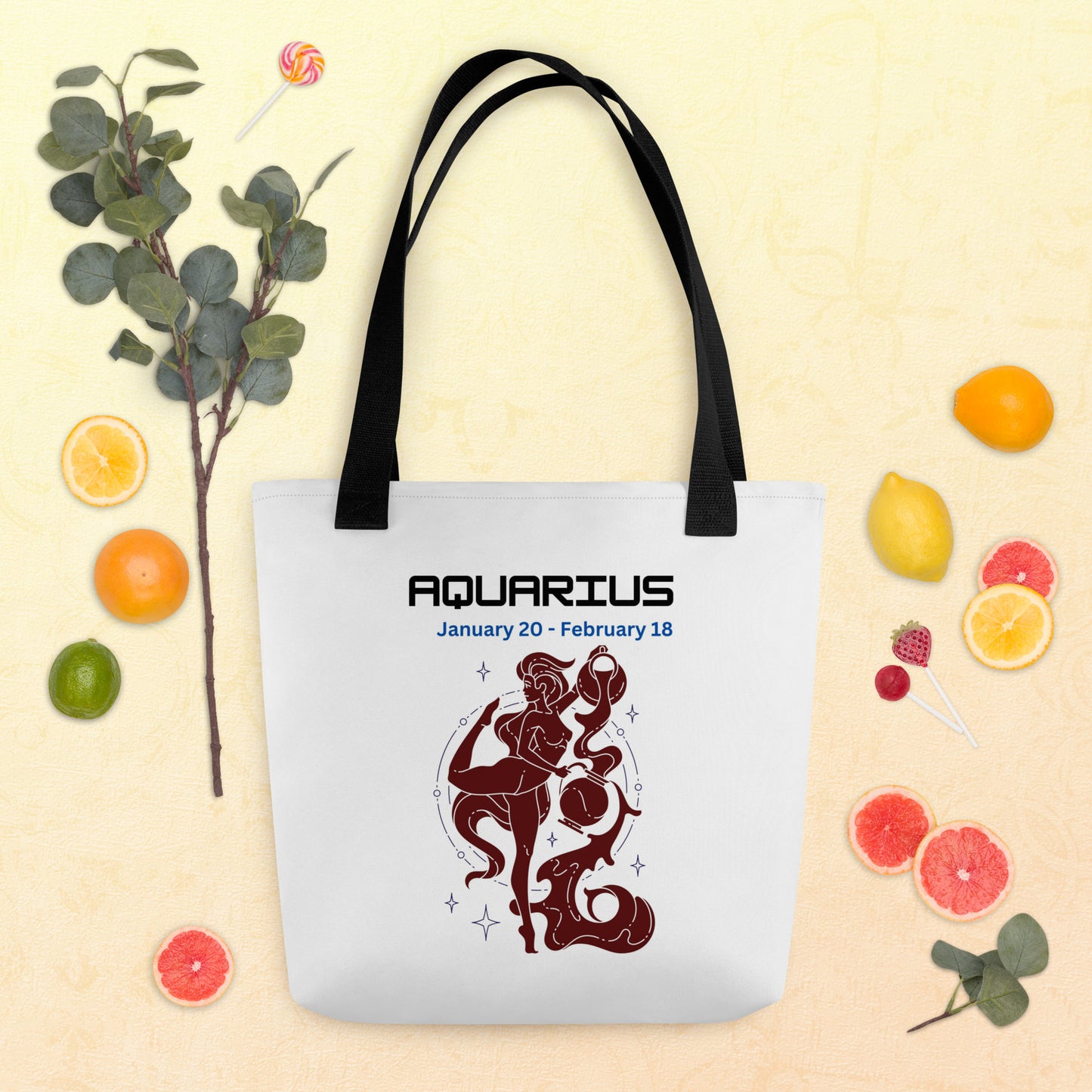 Zodiac Aquarius Tote bag