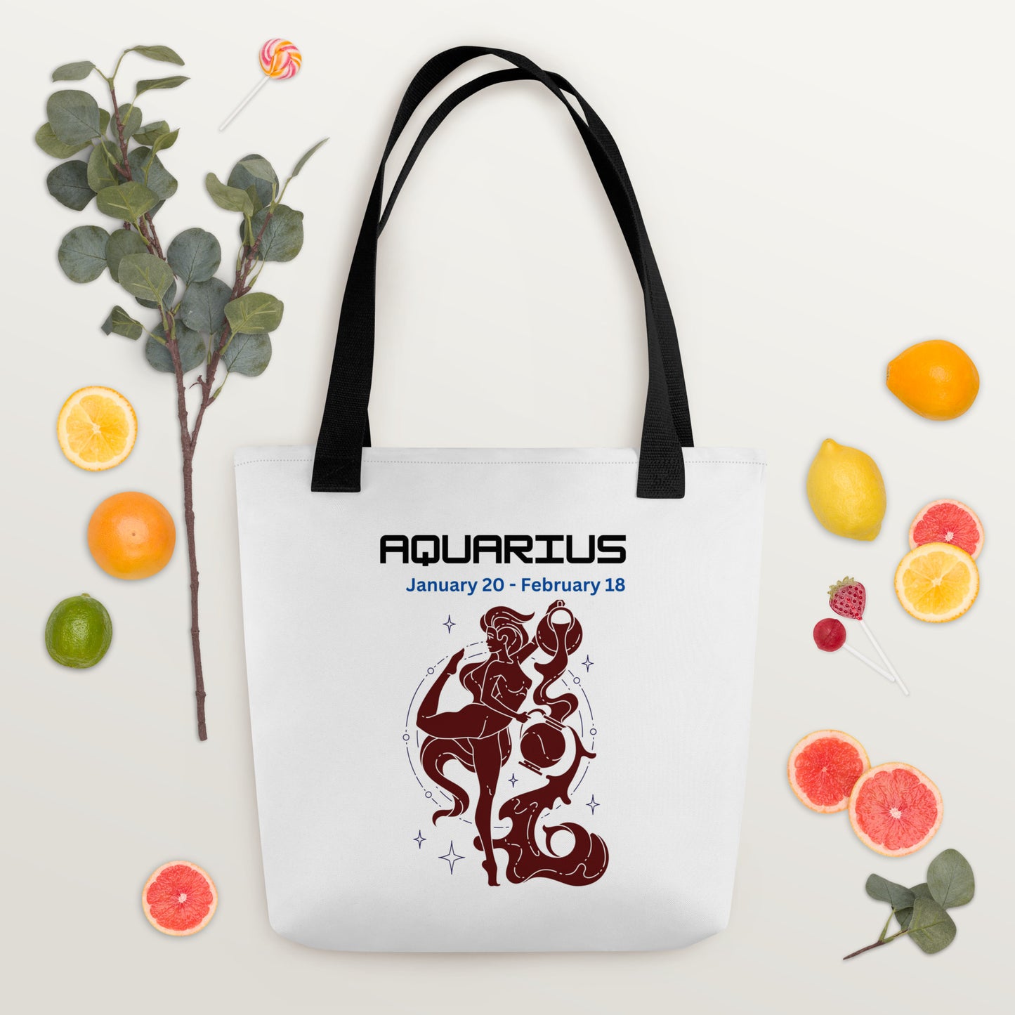 Zodiac Aquarius Tote bag