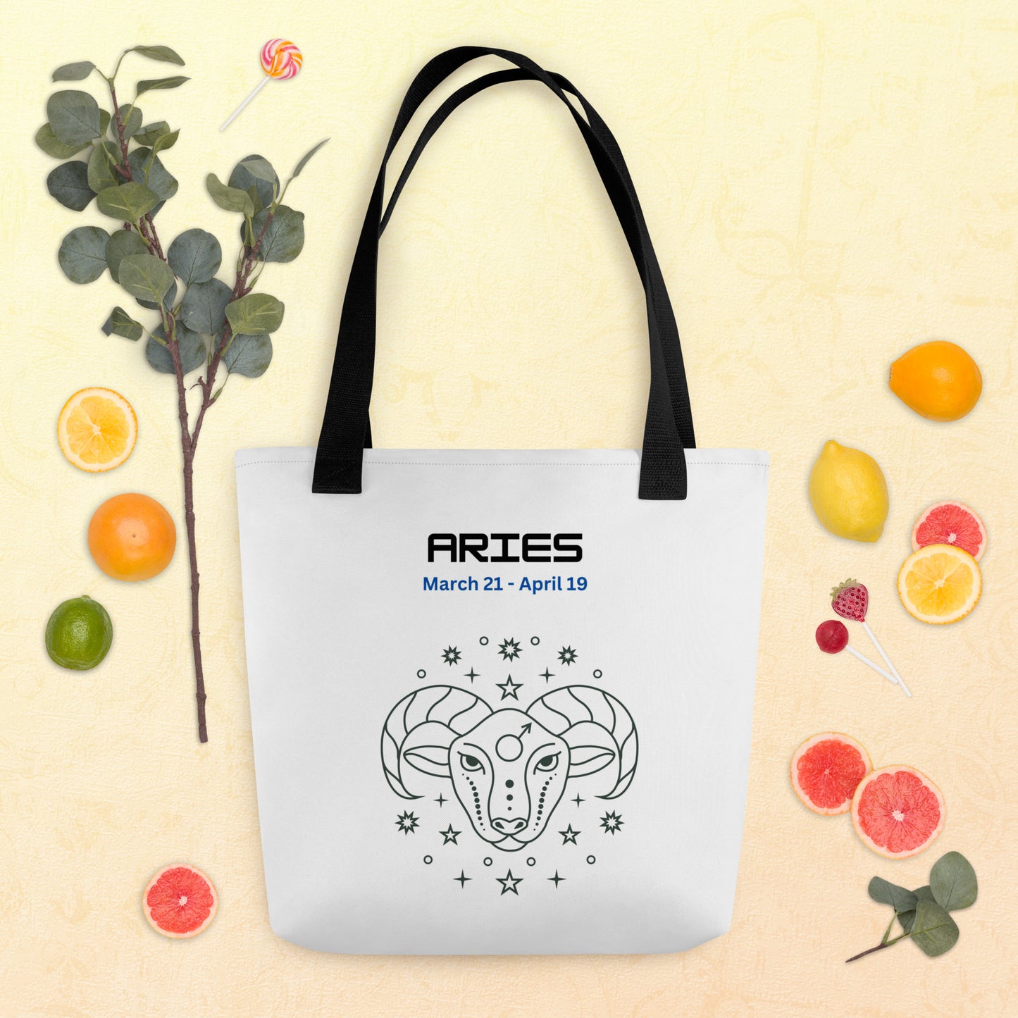 Zodiac Aries Tote bag