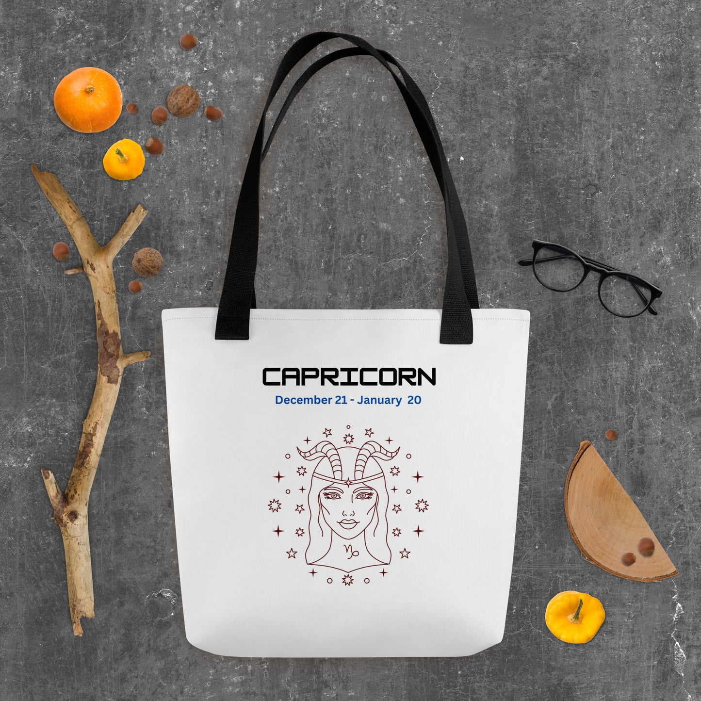 Zodiac Capricorn Tote Bag