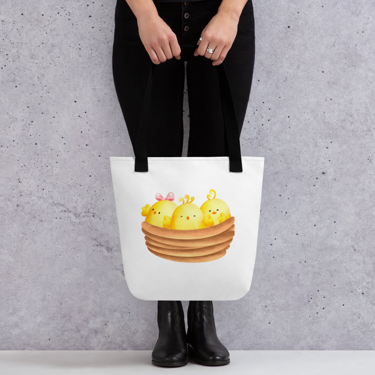 Baby Tote Bag Gudetama Chicks