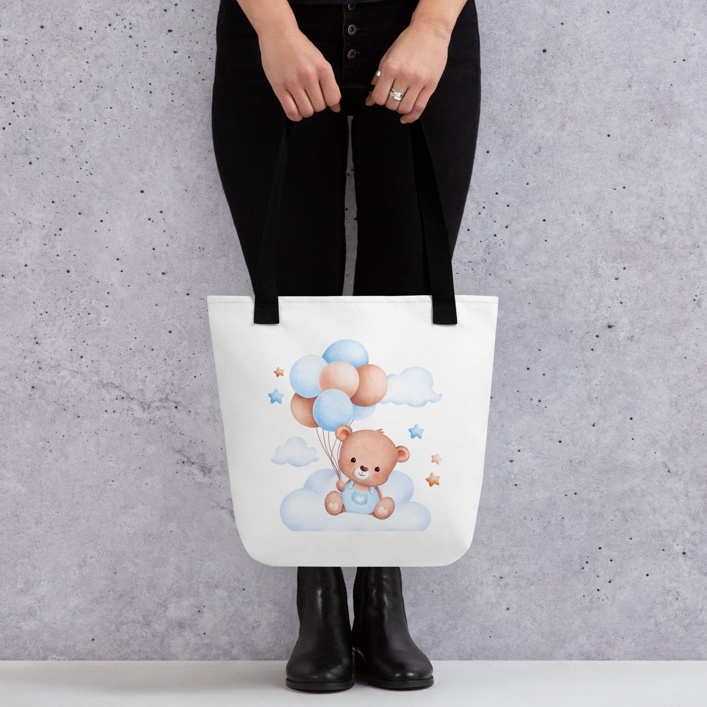 Baby Tote Bag Teddy Bear