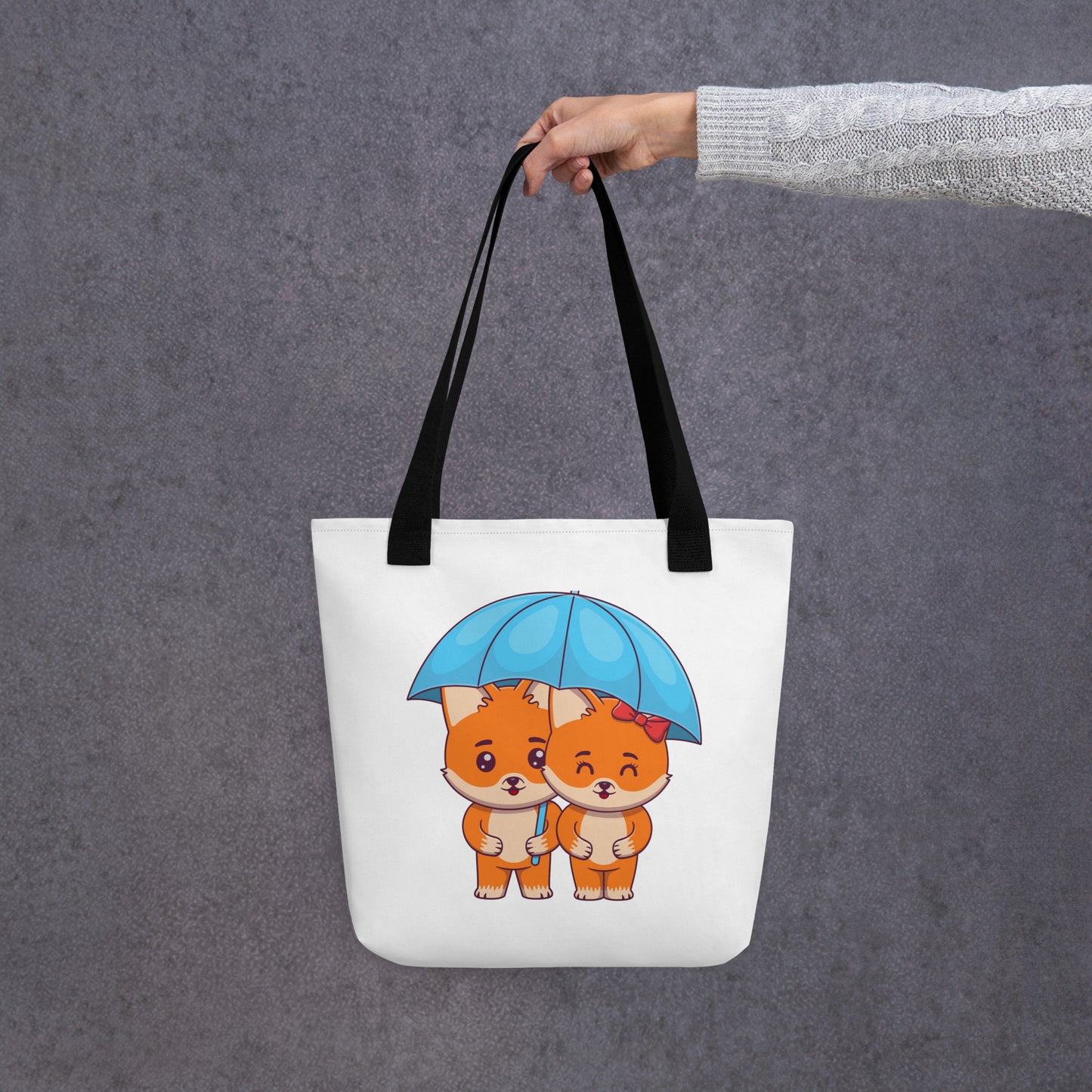 Baby Tote Bag Foxes