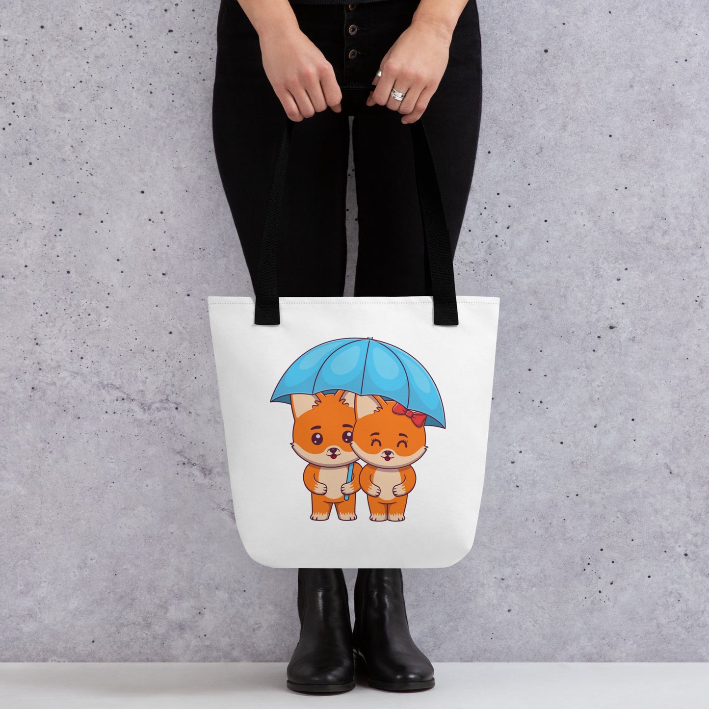 Baby Tote Bag Foxes