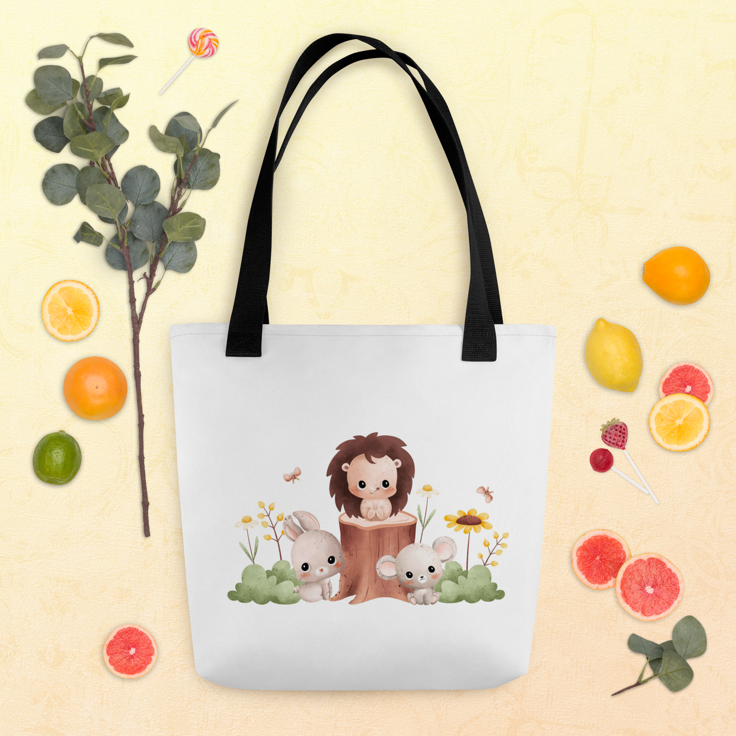 Baby Tote Bag Rabbit Lion Bear