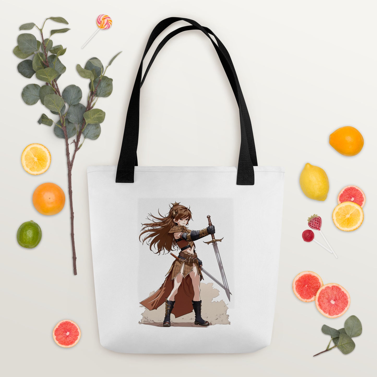Tote bag Anime Warrior Princess