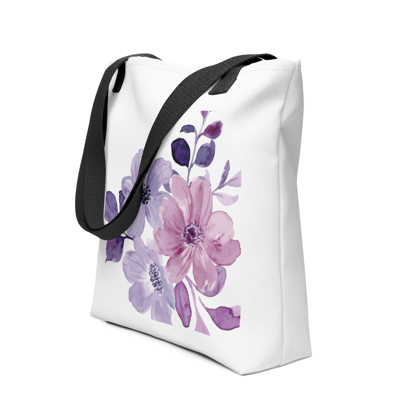 Pastel Flowers Tote Bag