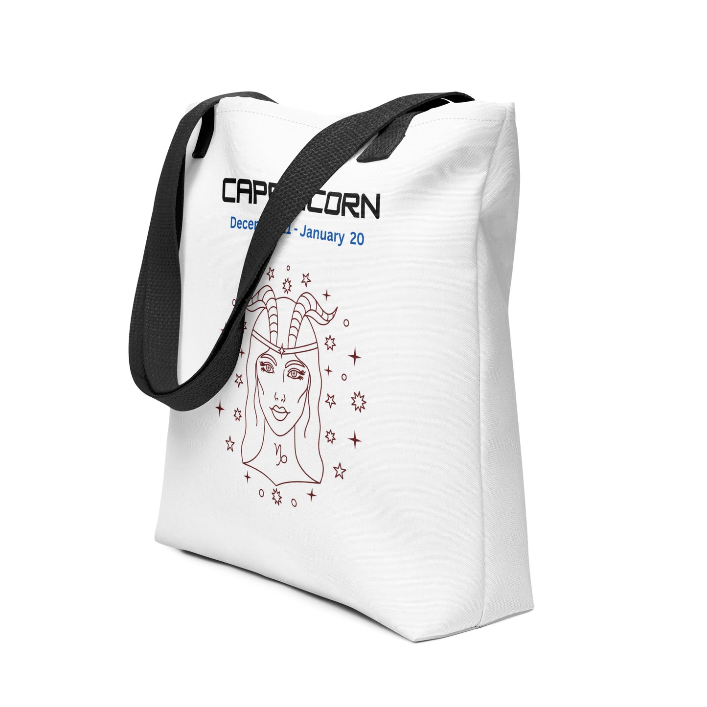 Zodiac Capricorn Tote Bag