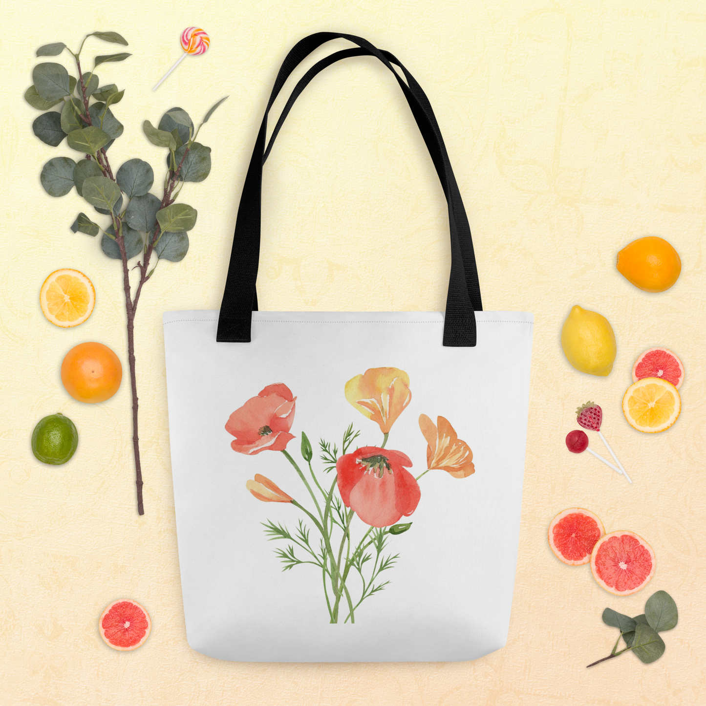 Pastel flowers 4 Tote bag