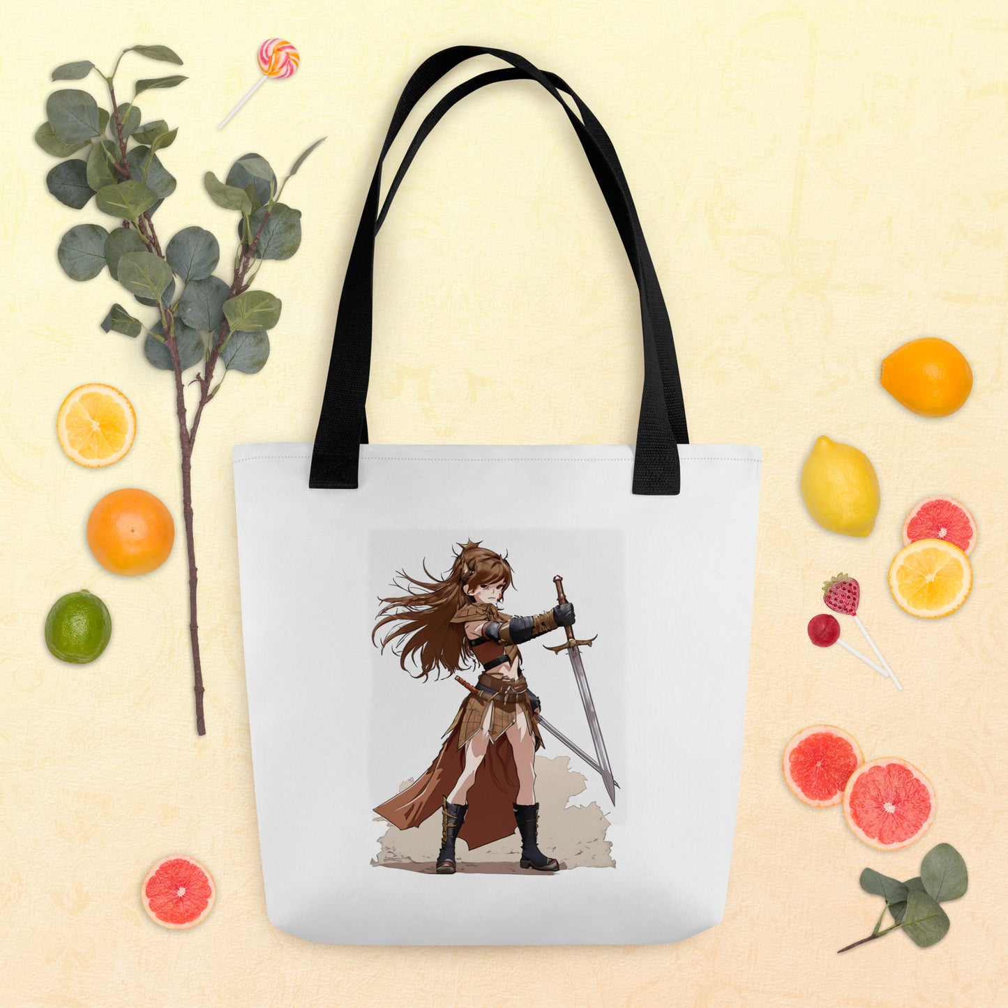Tote bag Anime Warrior Princess